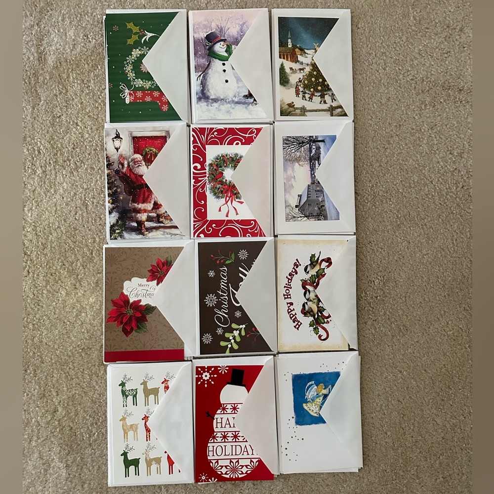 New 36 Christmas cards with envelopes. - Picture 2 of 4